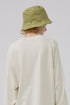 METALIC GREEN HAT